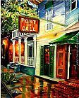 Port Canvas Paintings - Port of Call in New Orleans